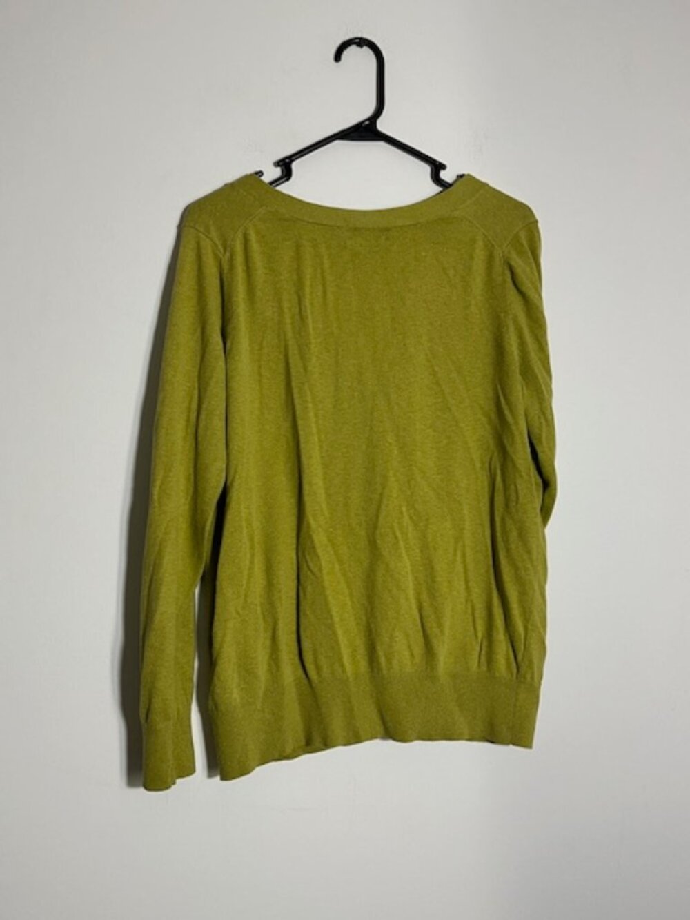 Lane Bryant Olive Green Cardigan Sweater Size 16 - Picture 6 of 12